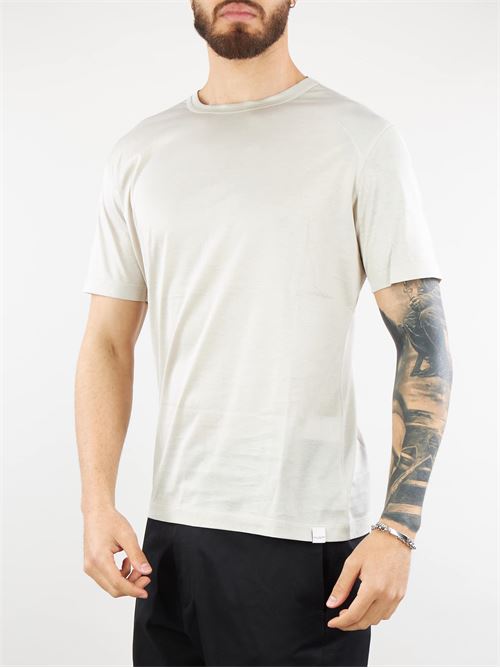 T-shirt basic in cotone mercerizzato Paolo Pecora PAOLO PECORA | T-shirt | F01340541420